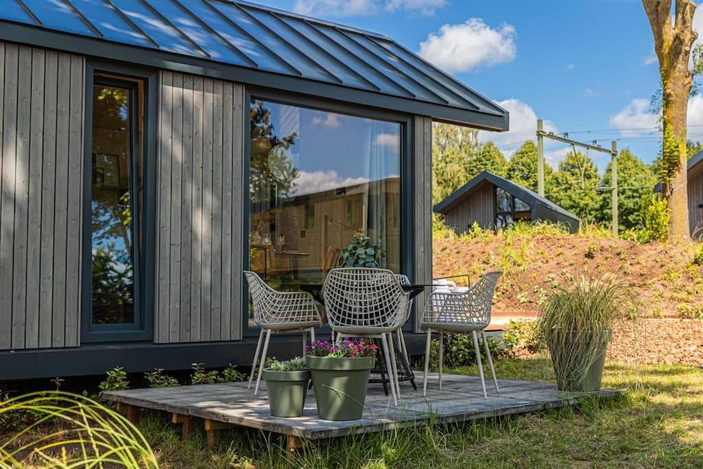 Tinyhouse Munt Met Hottub Villa Meerssen Exterior foto