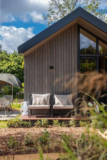 Tinyhouse Munt Met Hottub Villa Meerssen Exterior foto